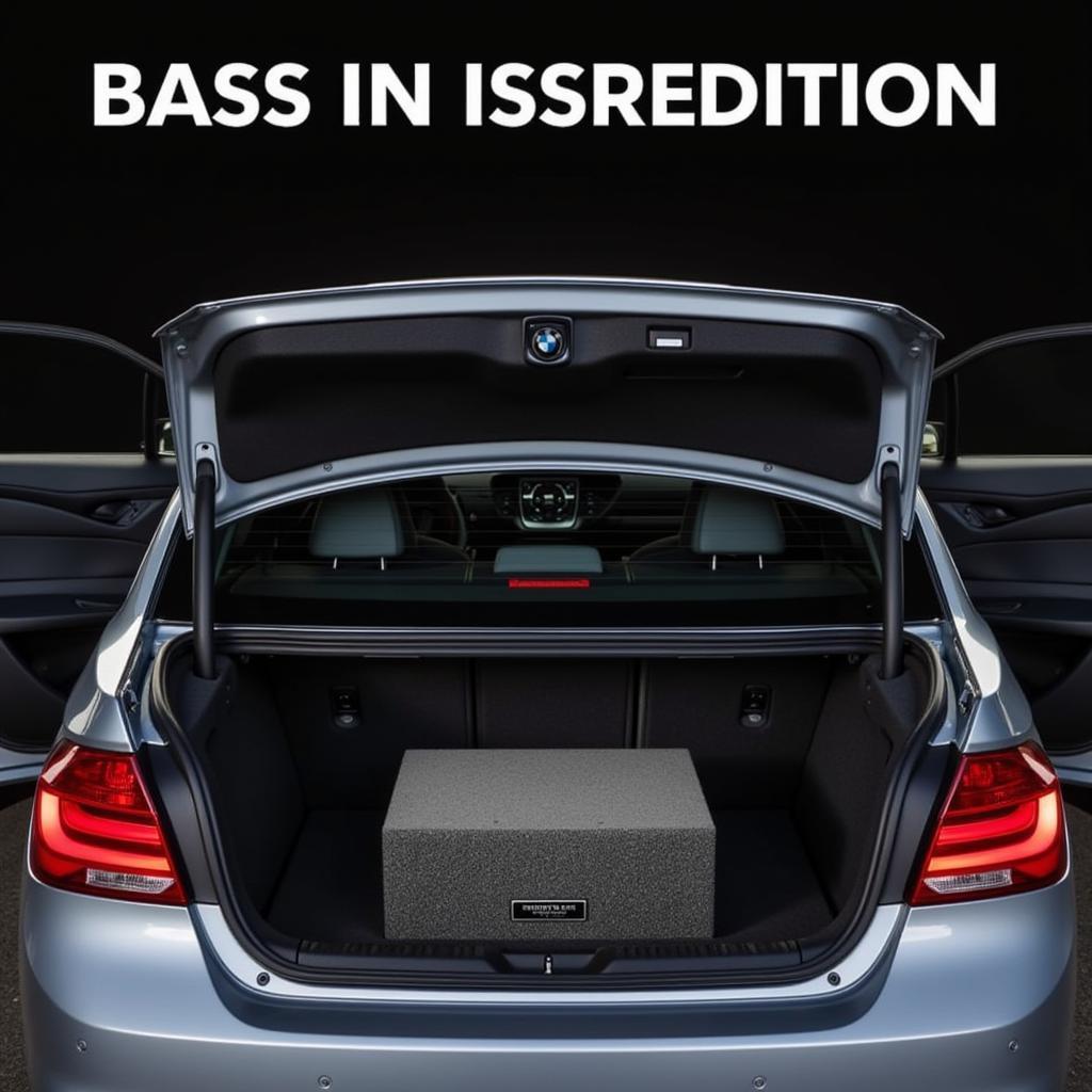 Harman Kardon Subwoofer BMW