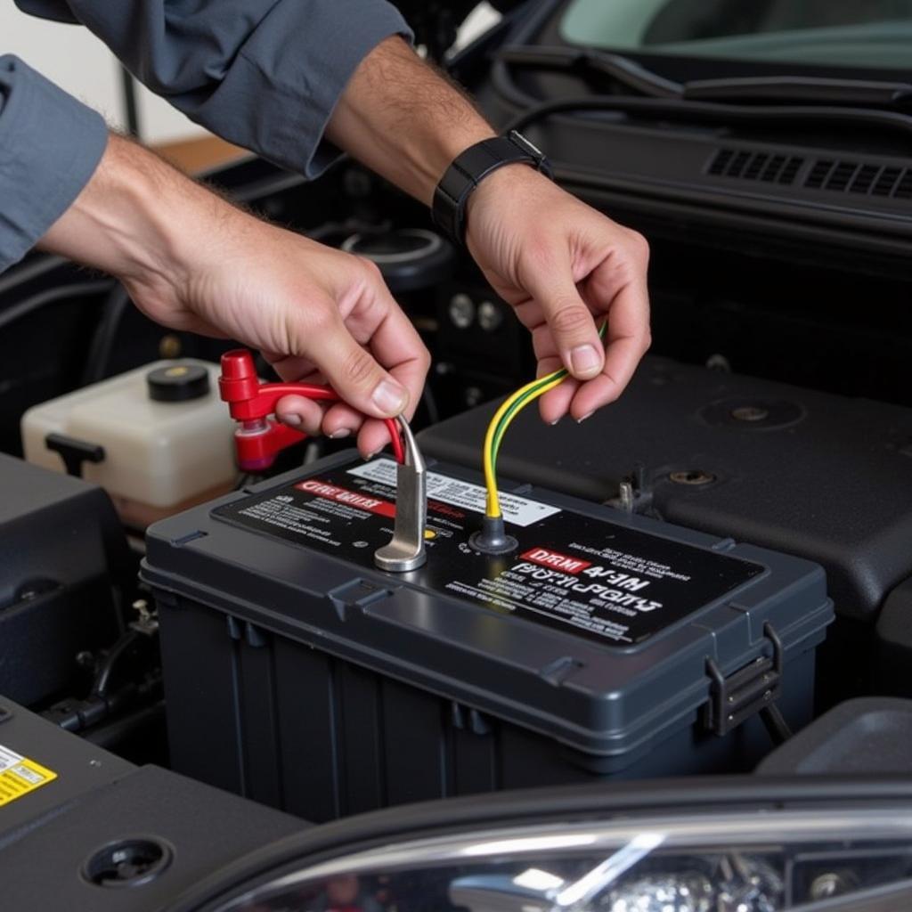 Holden Captiva New Battery Installation