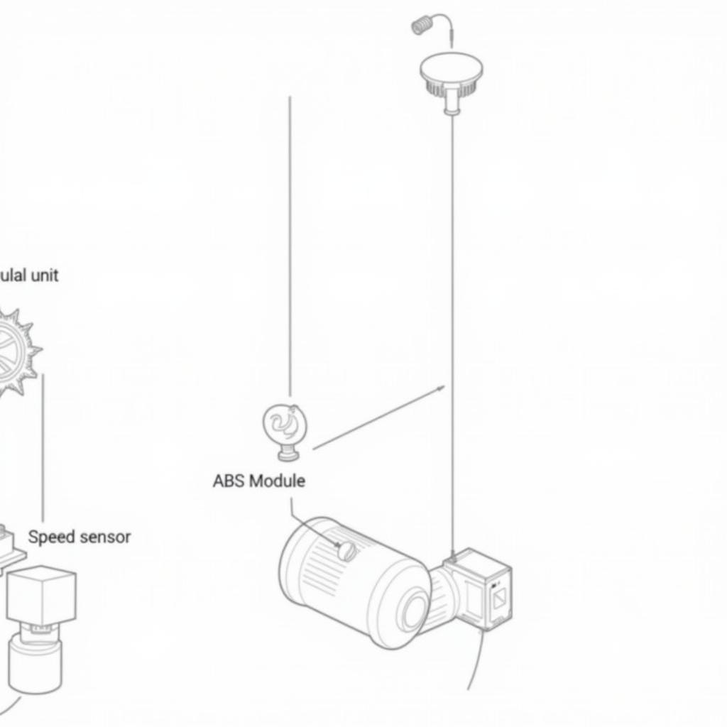 Honda ABS System Components