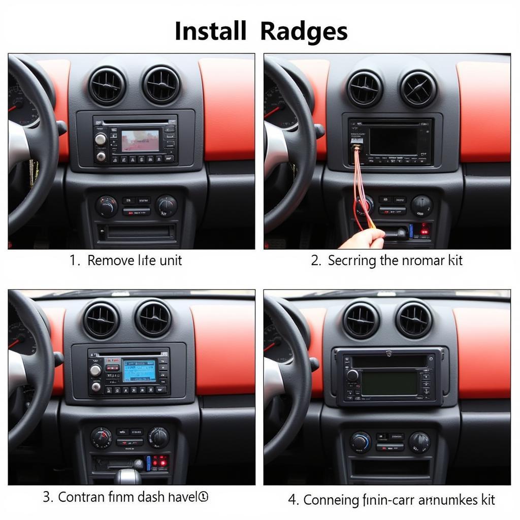 Step-by-step Installation Guide for a Bluetooth Radio Dash Kit in a 2012 Smart Car