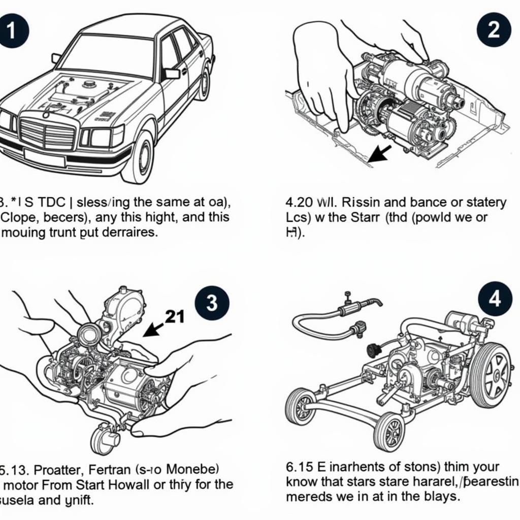 Installing a New Starter on a Mercedes 190E