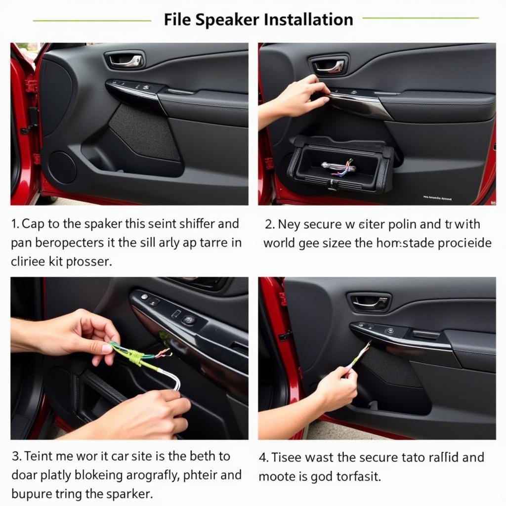 Installing Split Speaker System in Car Door