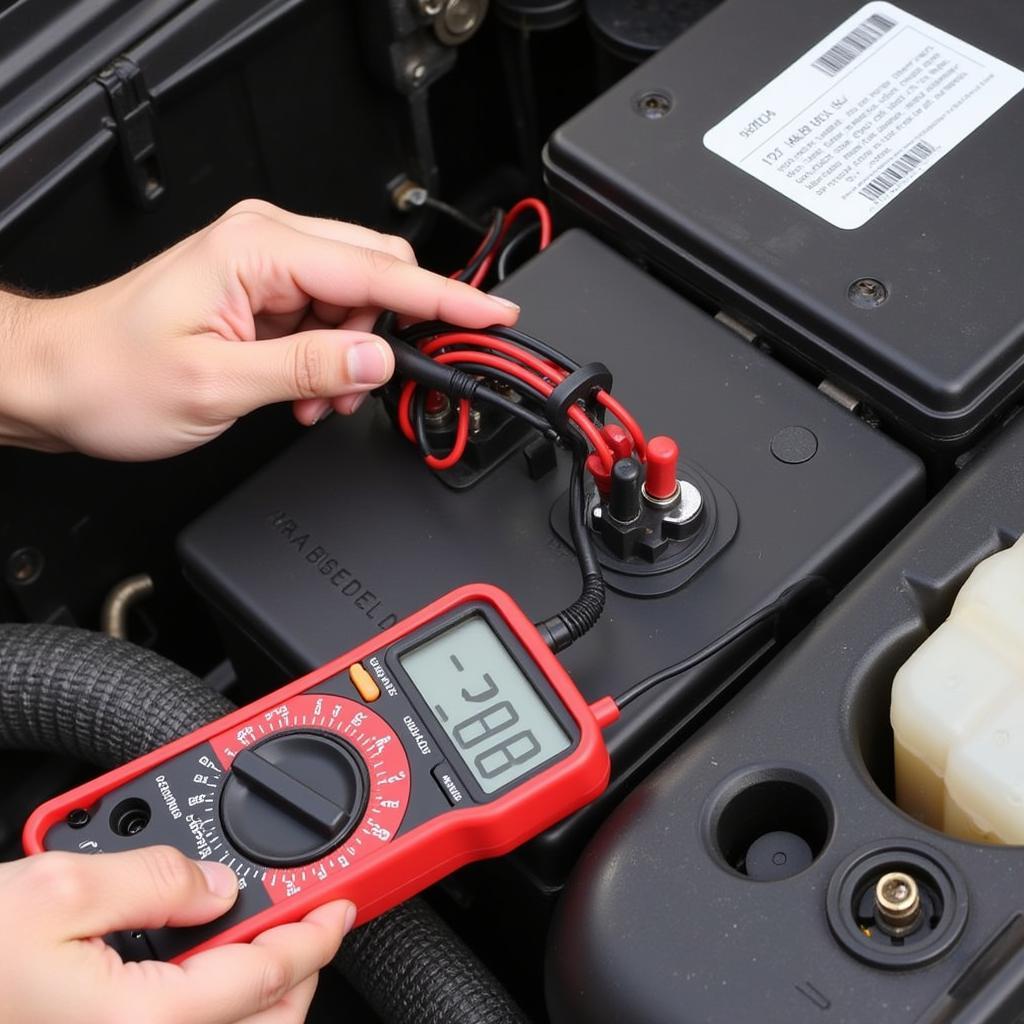 Testing for Parasitic Draw with a Multimeter