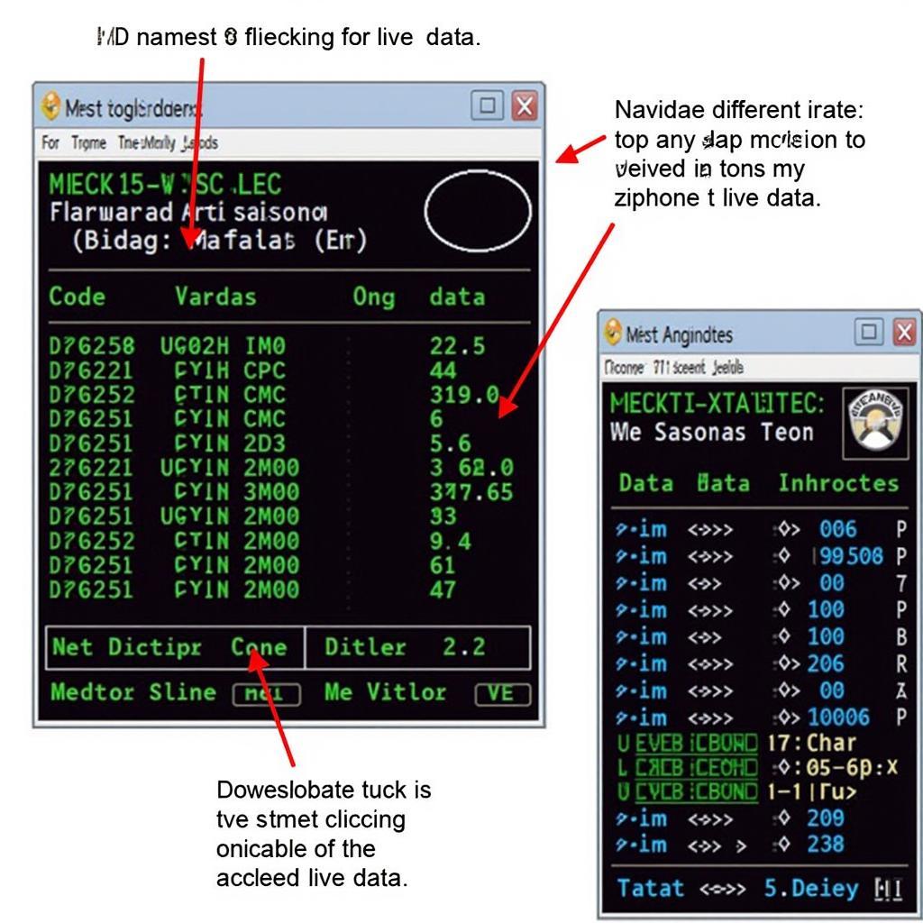 Interpreting Scanner Tool Data on a 1999 Mercedes-Benz