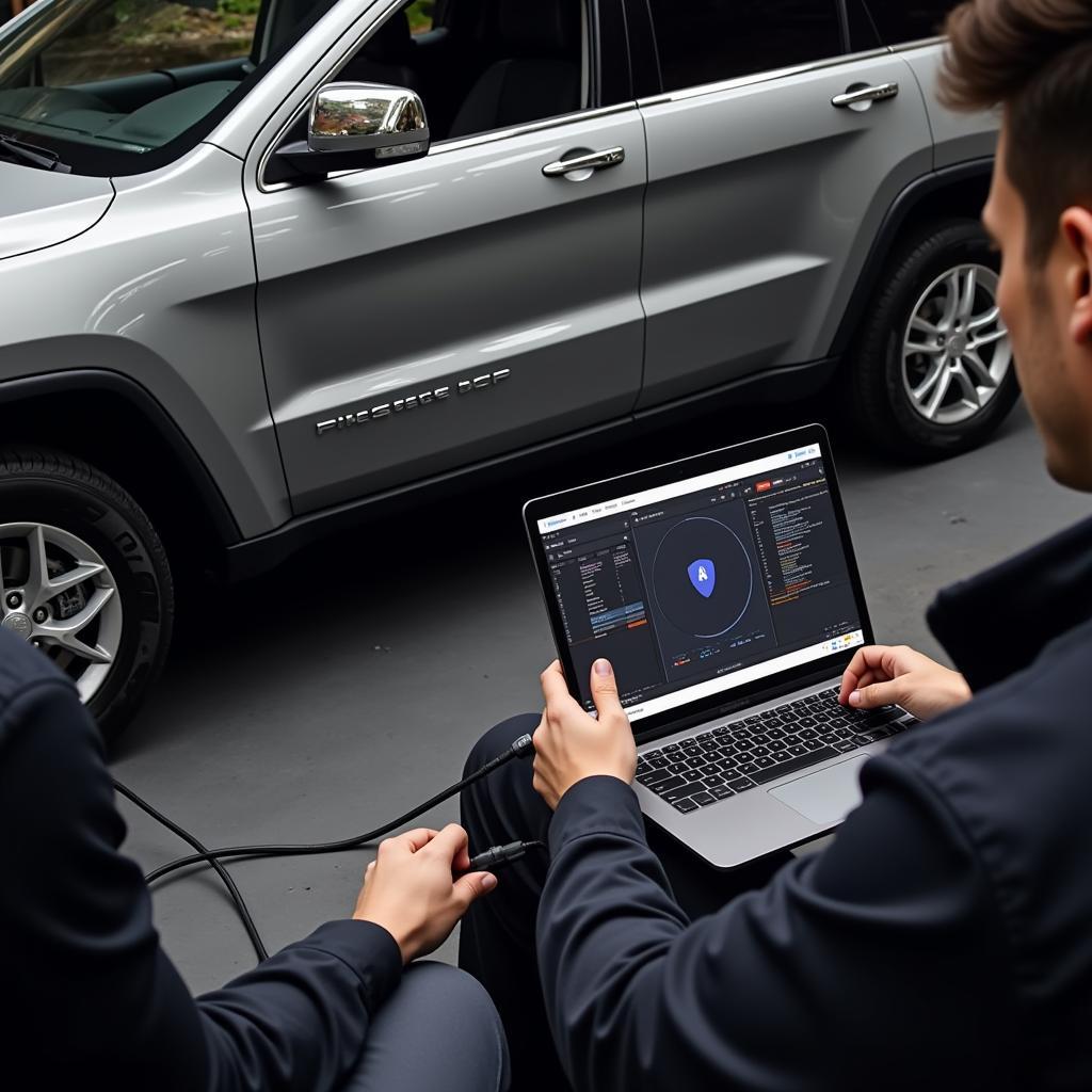 Remote Diagnostics of Jeep Key Fob