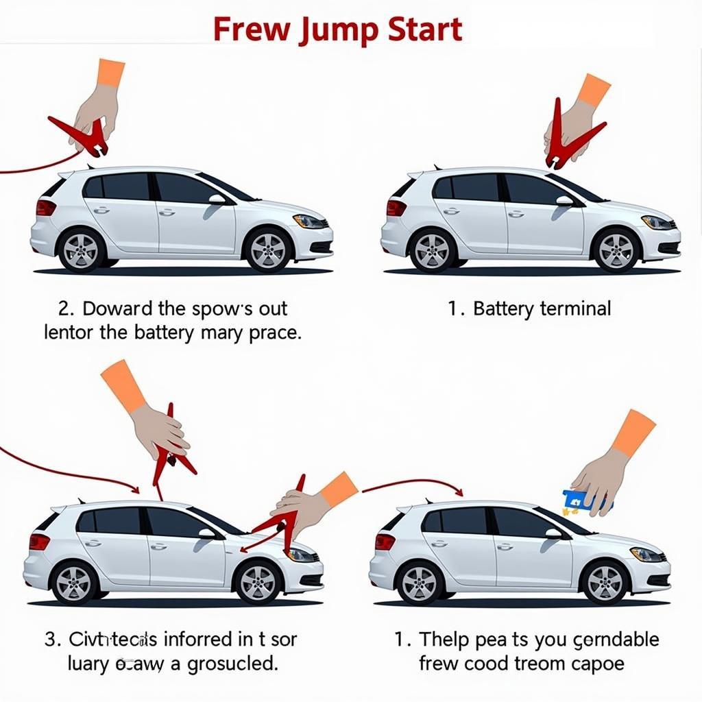 Safe Car Battery Jump Start