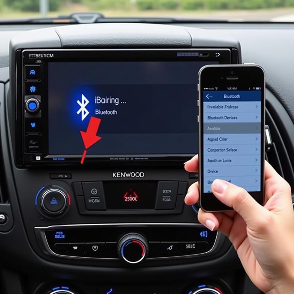 Kenwood Car Radio Bluetooth Pairing Process