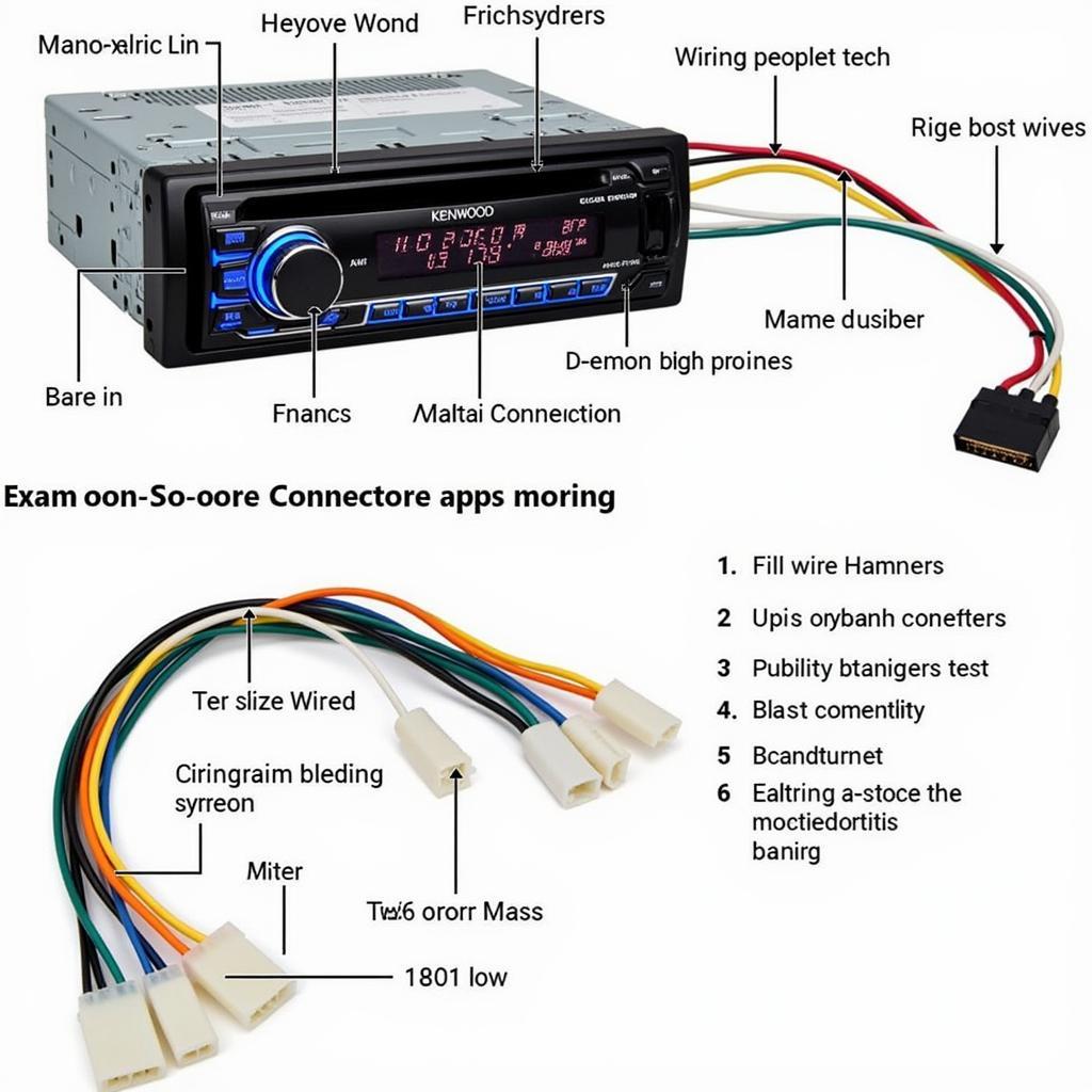 Kenwood Car Radio Wiring Harness