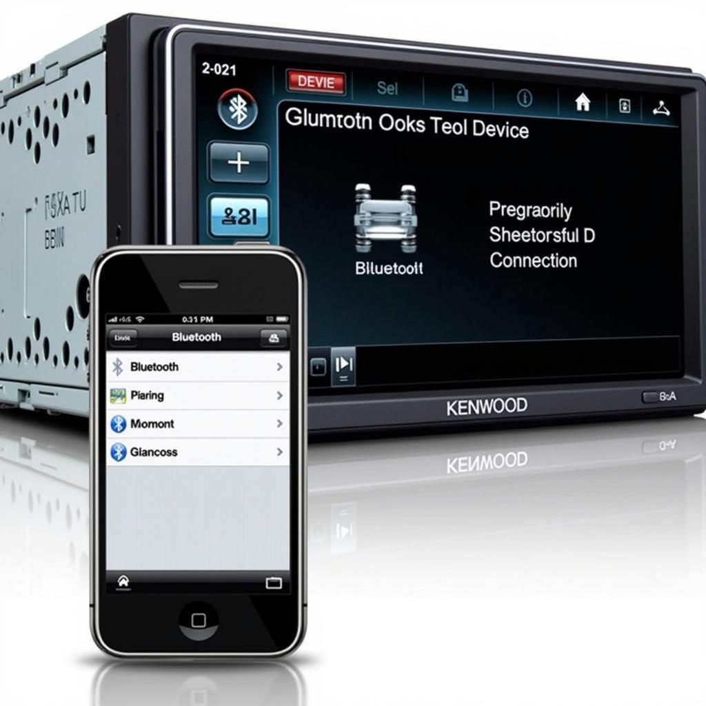 Kenwood DPX-7000DAB Bluetooth Pairing Process