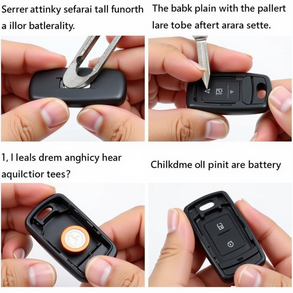 Replacing Key Fob Battery