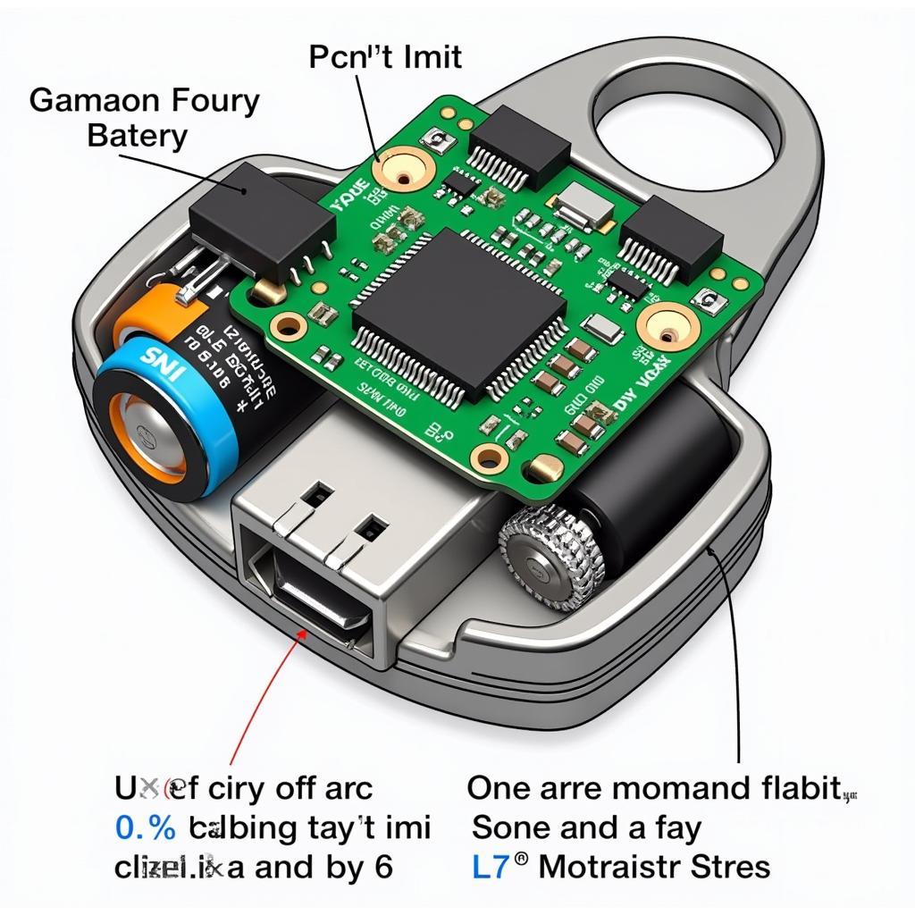 Key Fob Internal Components