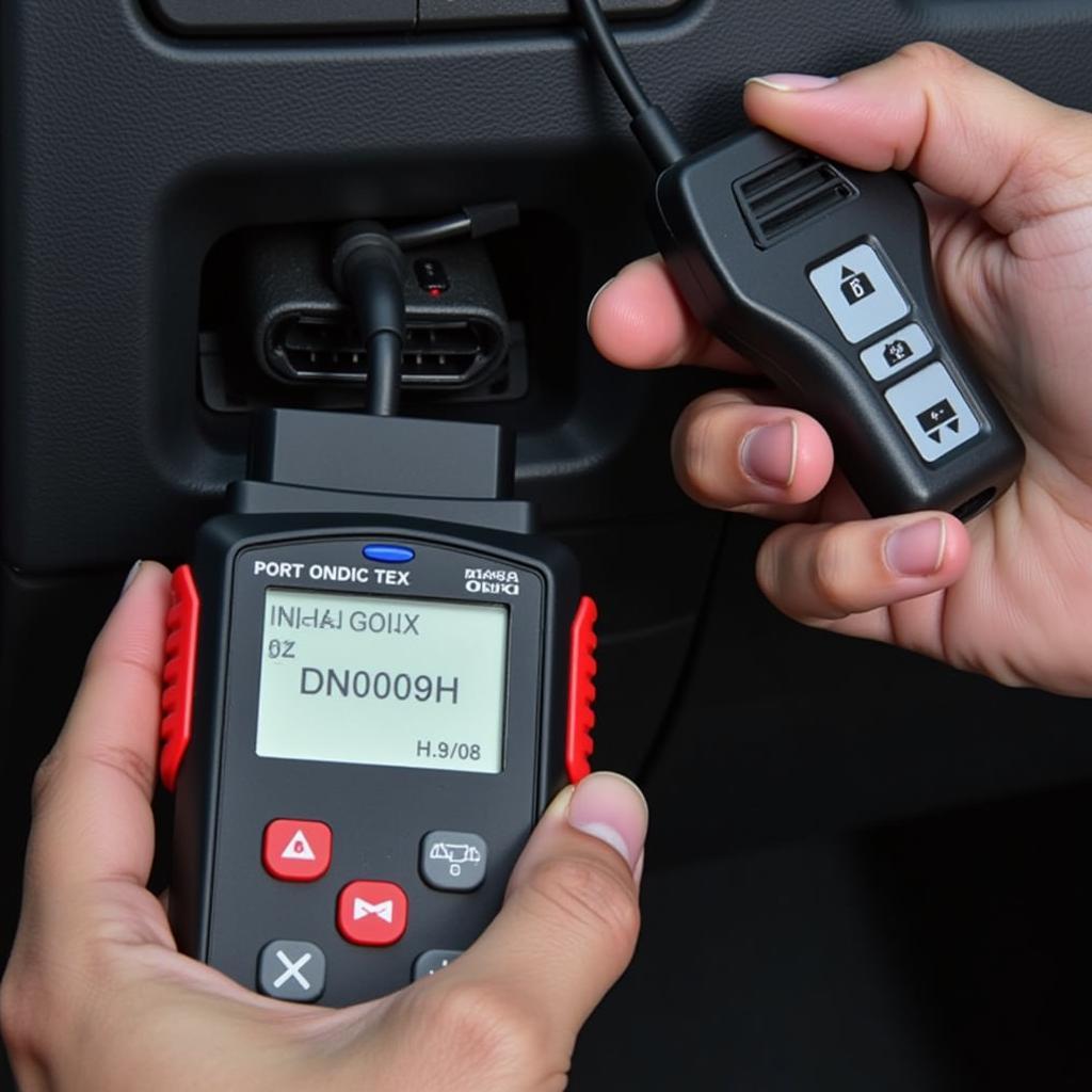 Key Fob Programming Process with Diagnostic Equipment