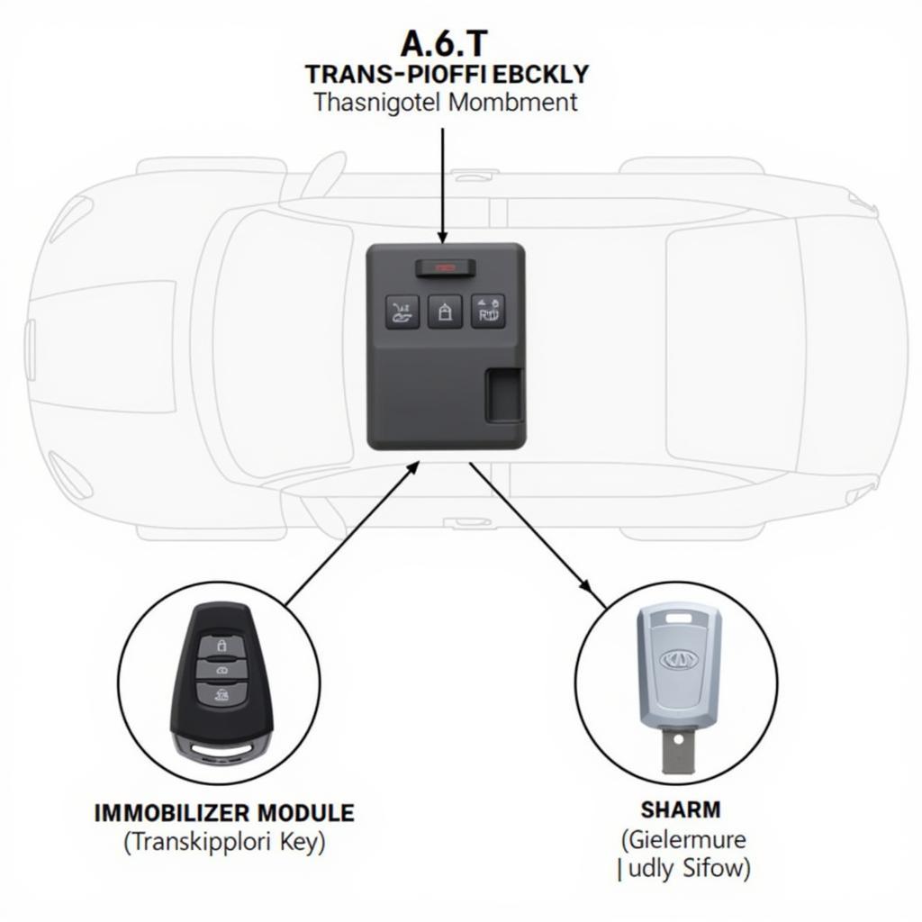 Kia Sedona Anti-theft System Components