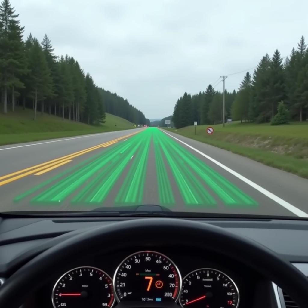 Lane Departure Warning System Operation