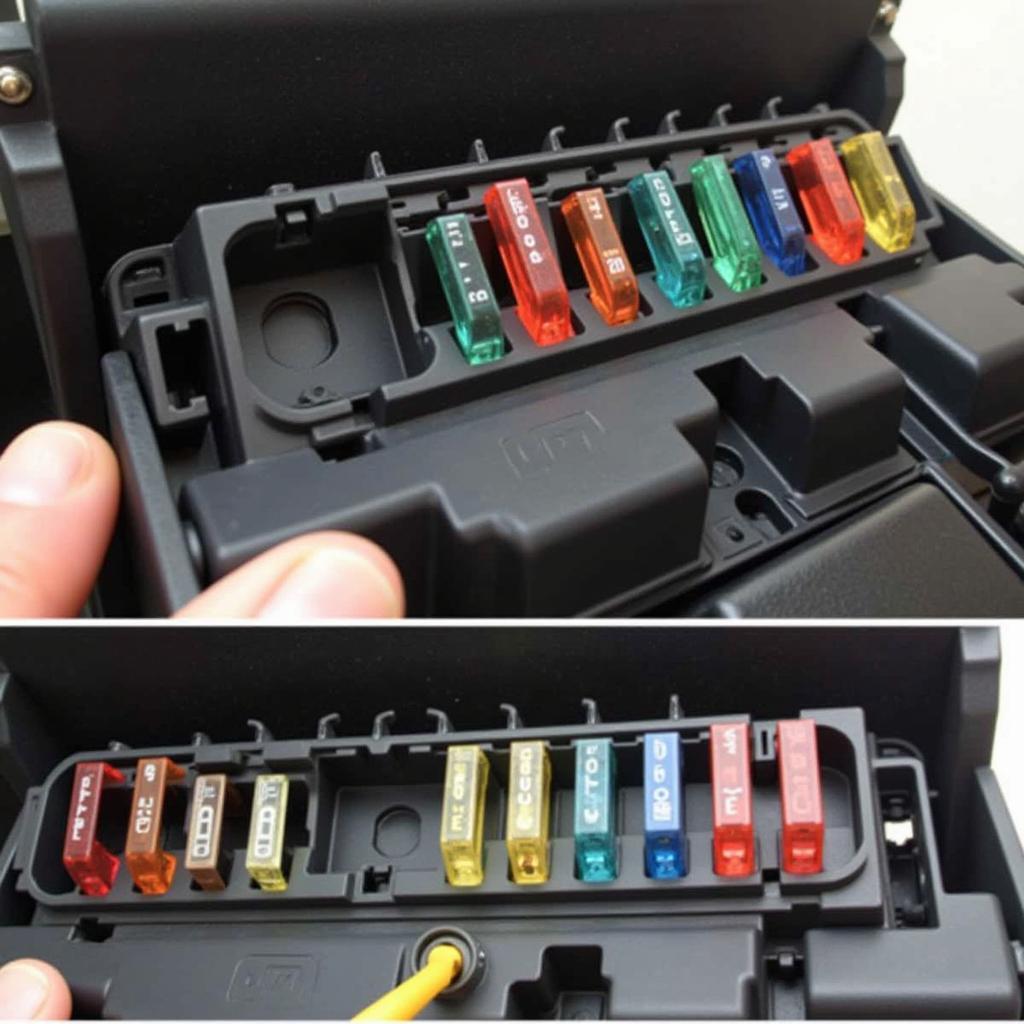 Checking Fuses in a Lincoln MKZ: Identifying a Blown Fuse