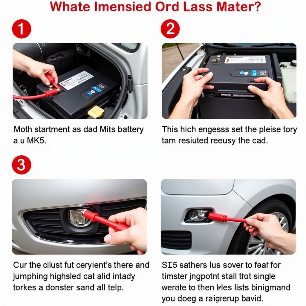 Lincoln MKZ Jump Start Process