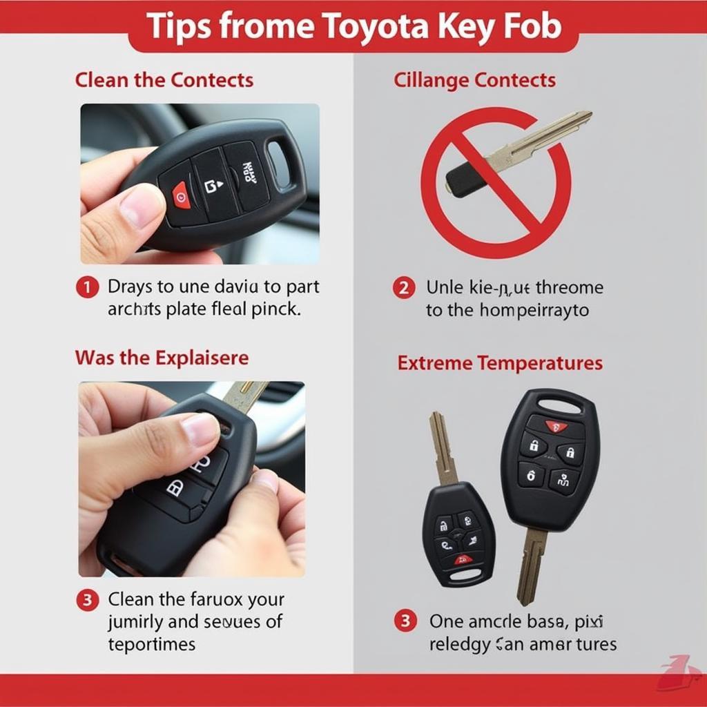 Maintaining Toyota Key Fob Tips