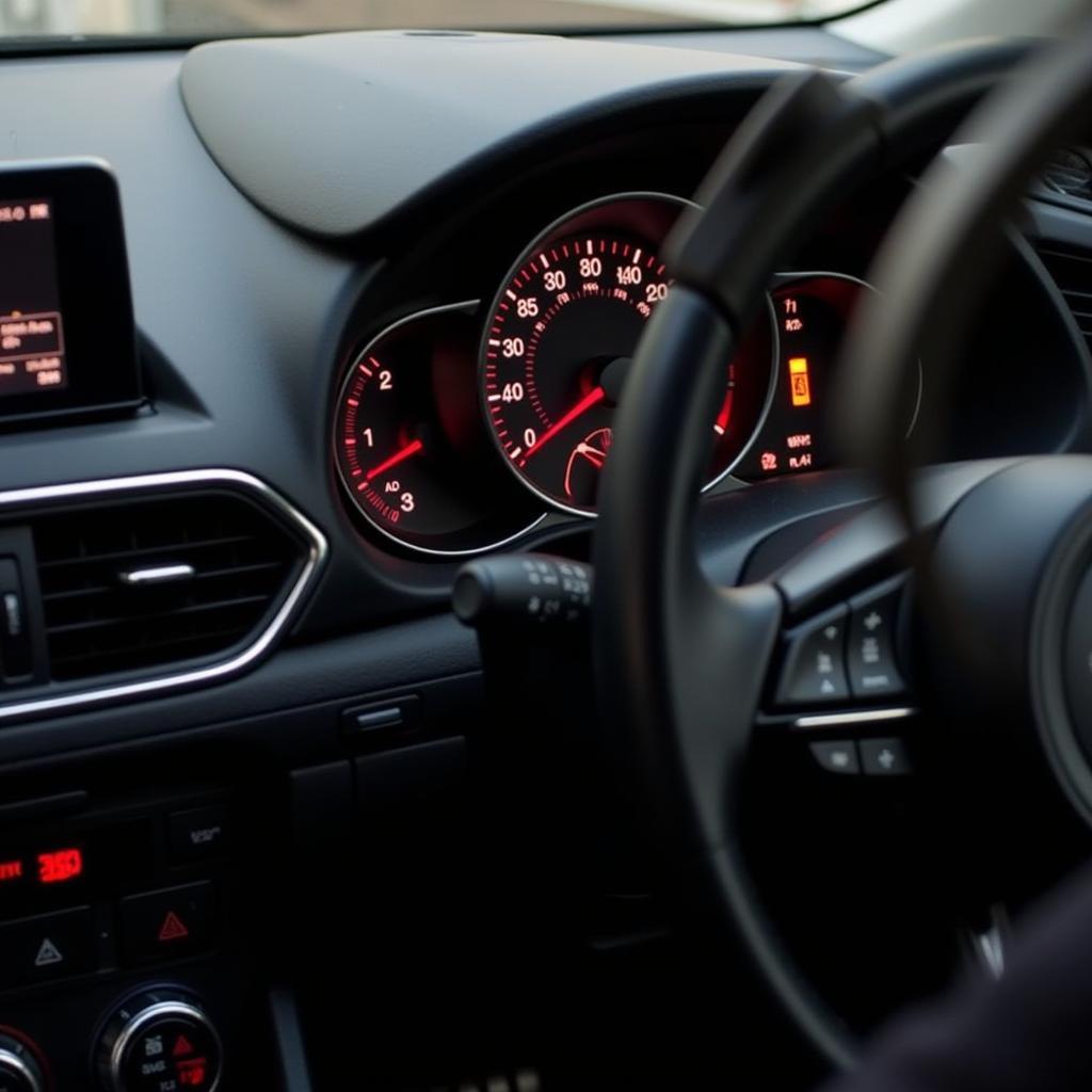 Mazda 3 Dashboard Warning Lights for Anti-Theft System