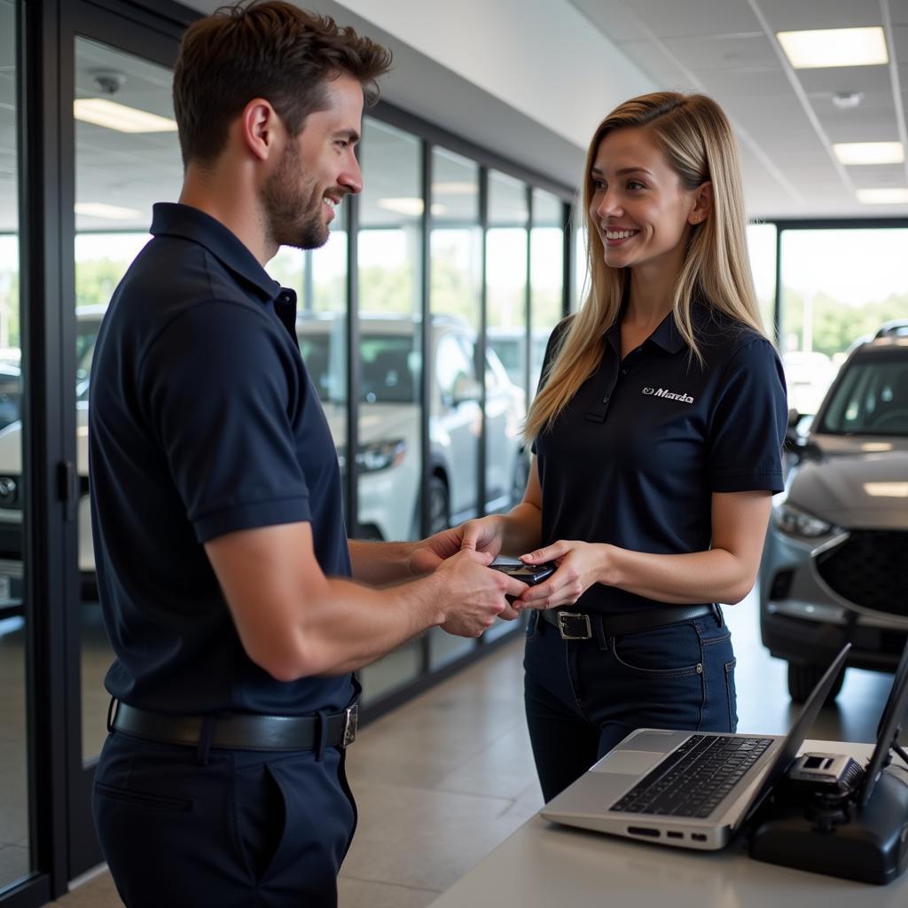 Mazda Dealership Key Replacement Service