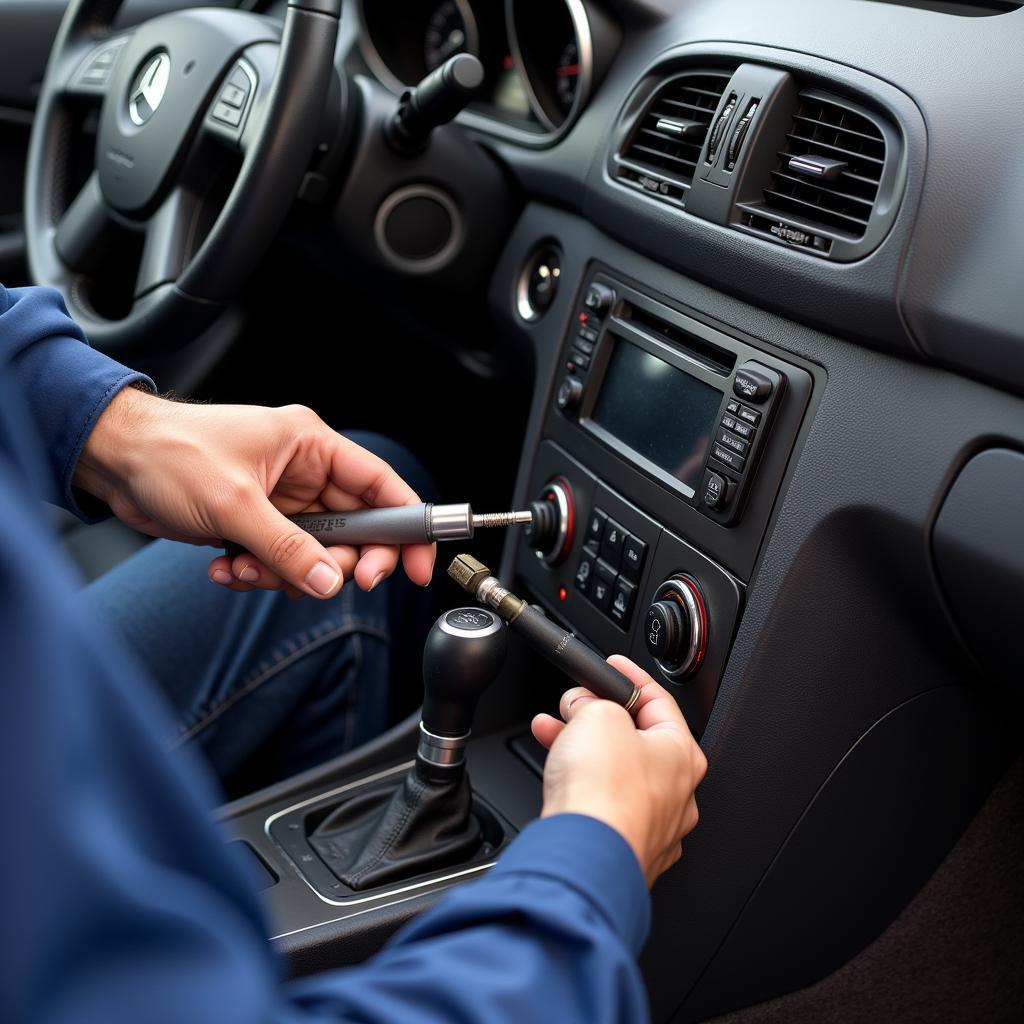 Regular Mercedes AC System Maintenance