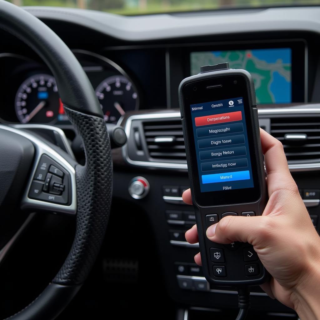 Performing Diagnostics on a Mercedes Benz