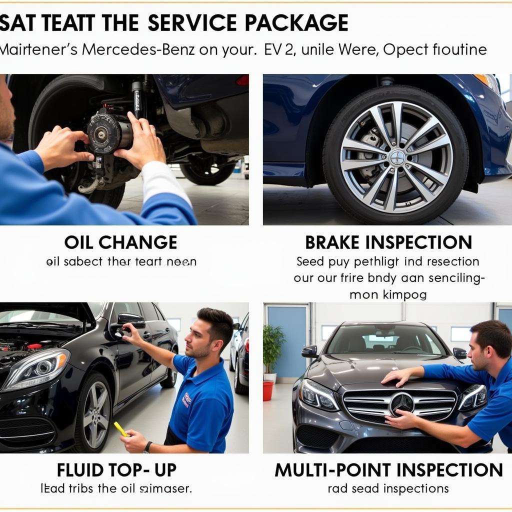 Mercedes-Benz Fixed Price Servicing Inclusions