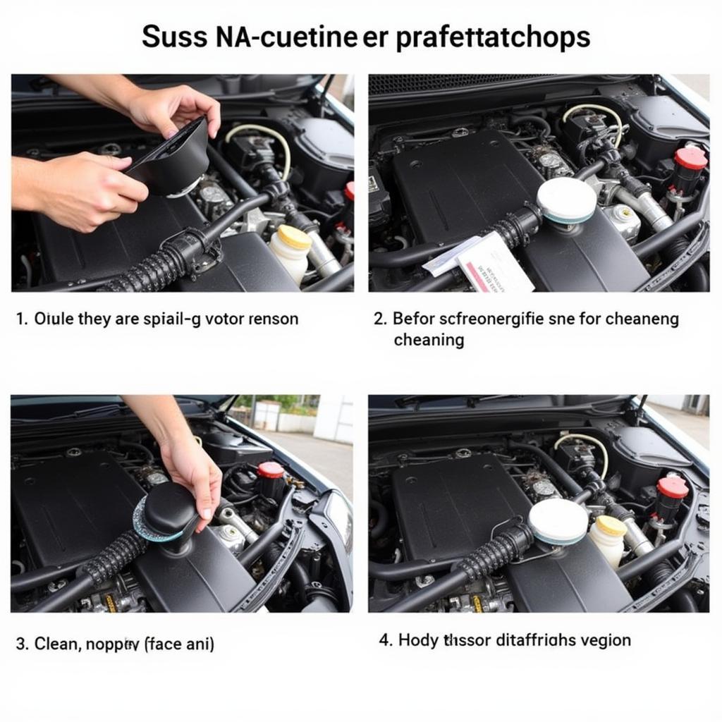 Cleaning a Mercedes Benz MAF Sensor