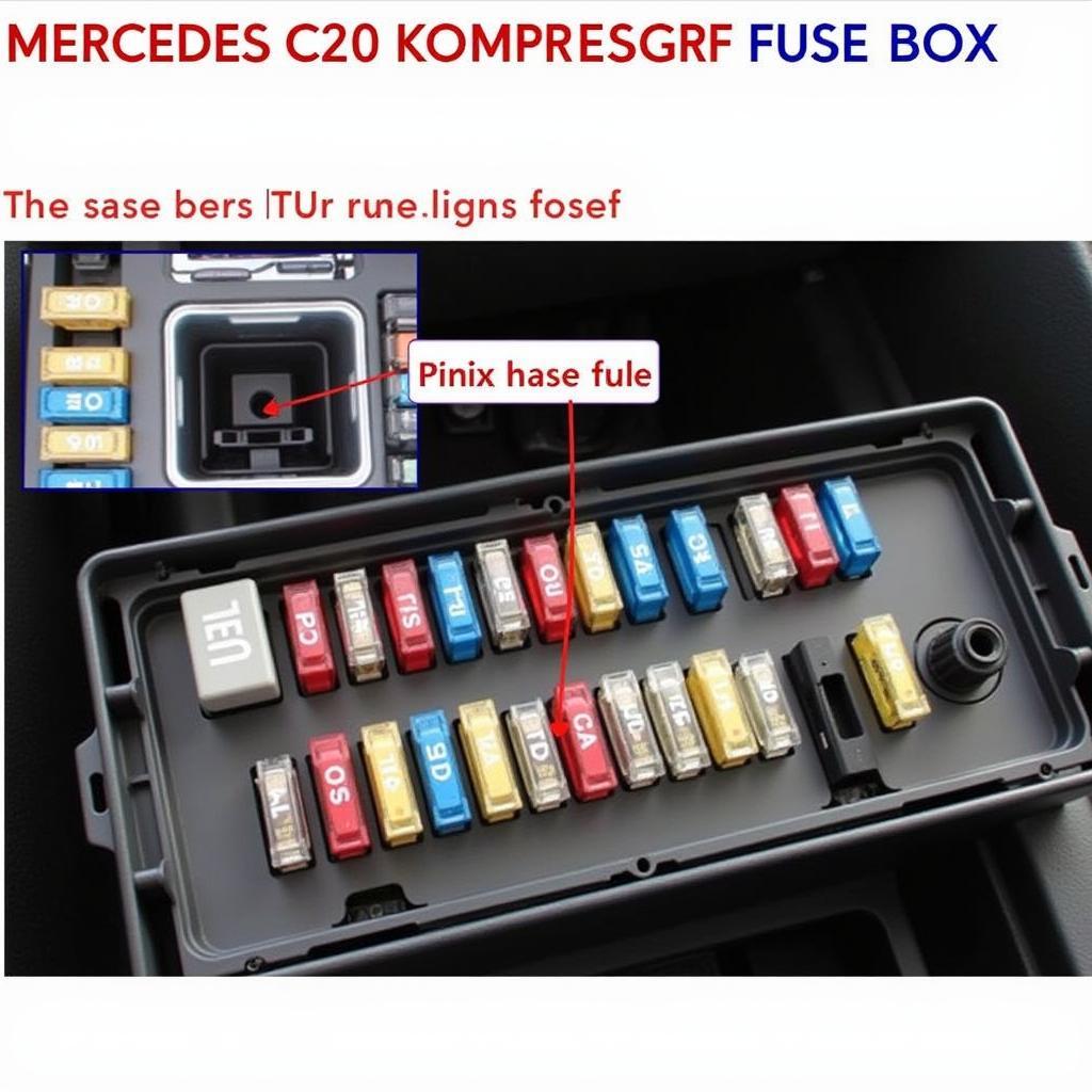 Mercedes C230 Kompressor Sunroof Fuse Location