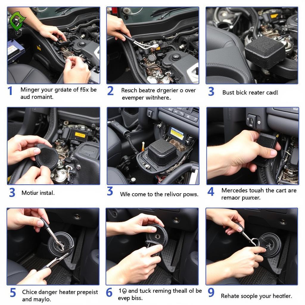 Mercedes C250 Heater Core Replacement