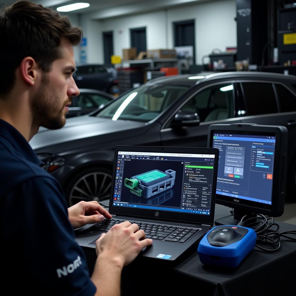 Updating Mercedes ECU Software