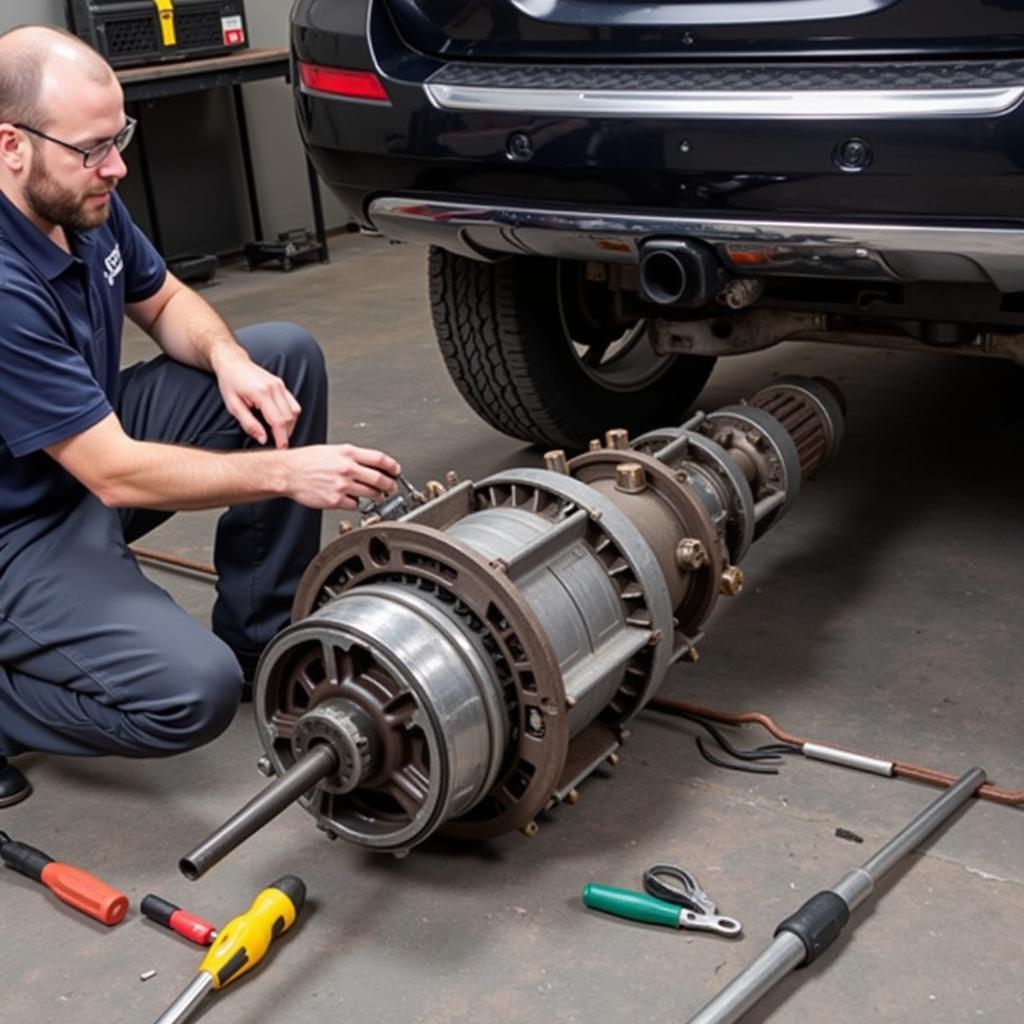 Mercedes GL Differential Repair