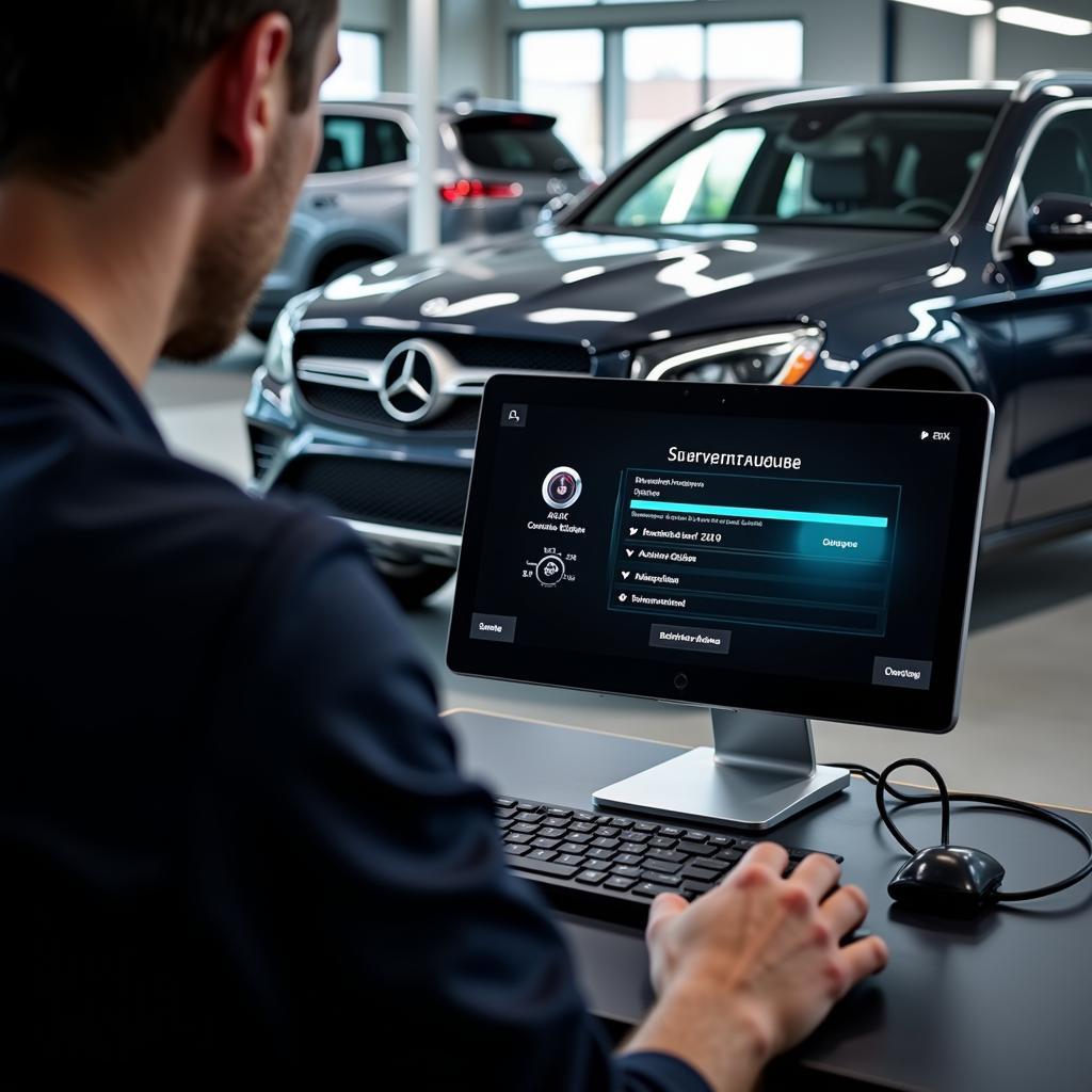 Mercedes GLC Software Update