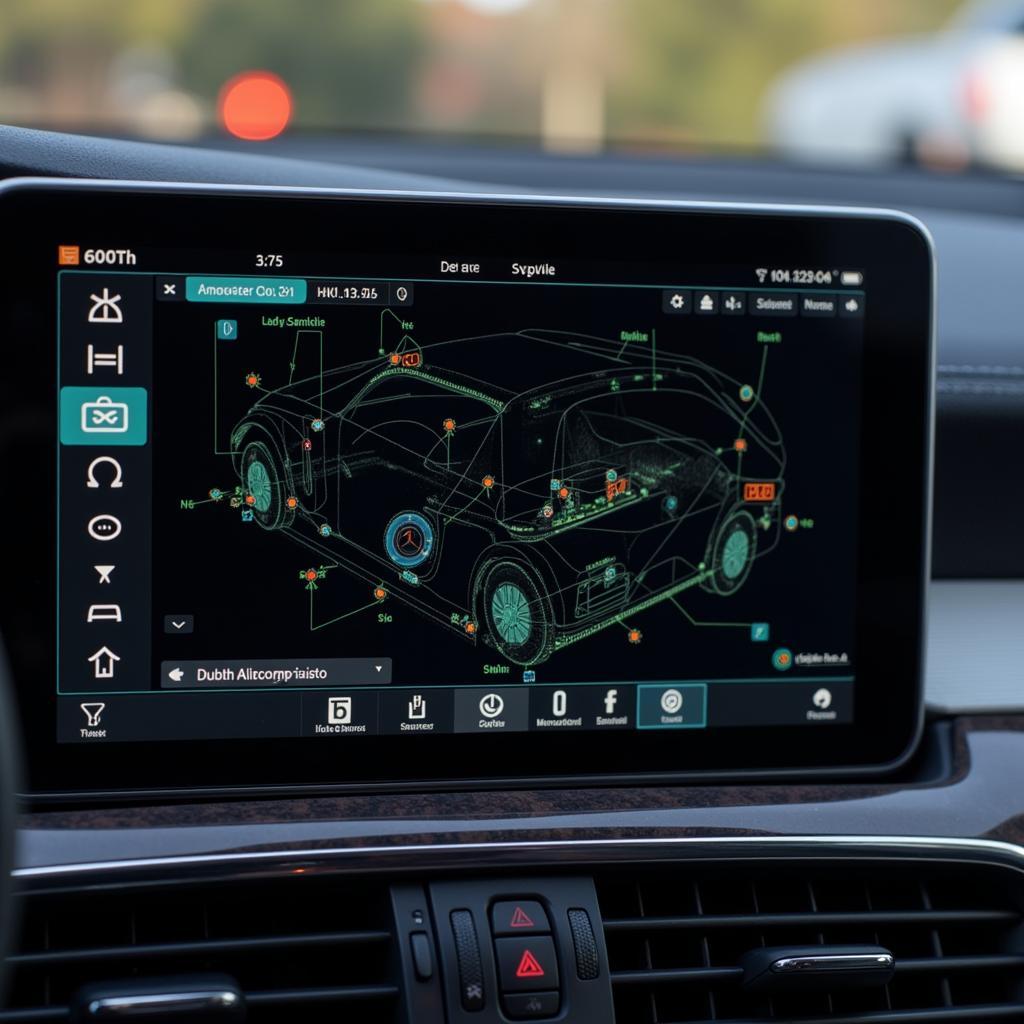 Mercedes H4760-5 Diagnostic Screen Displaying Real-Time Data