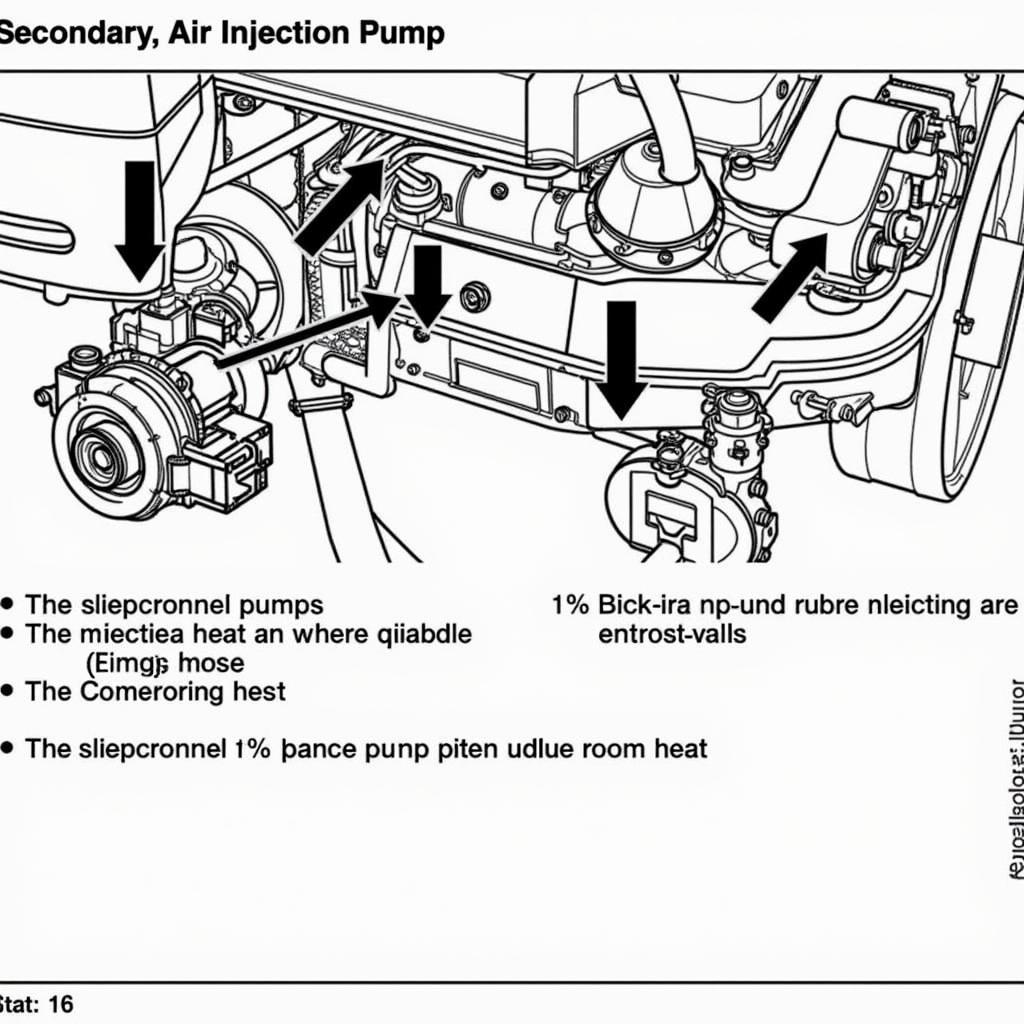 Mercedes M320 Secondary Air Injection Pump Diagram