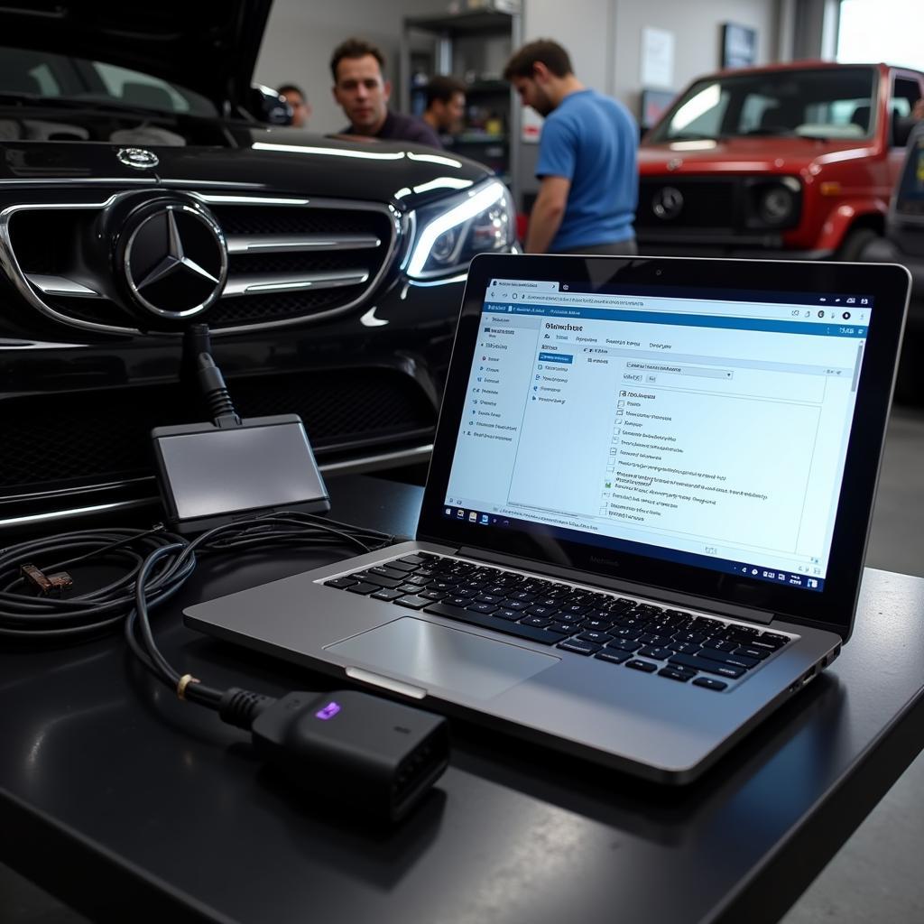 Mercedes OBD Tool Activating Features