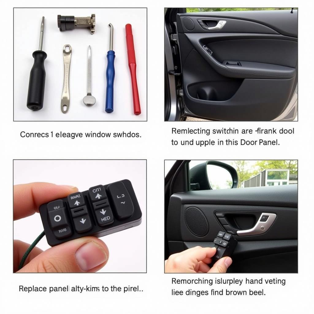 Replacing a Mercedes Power Window Switch