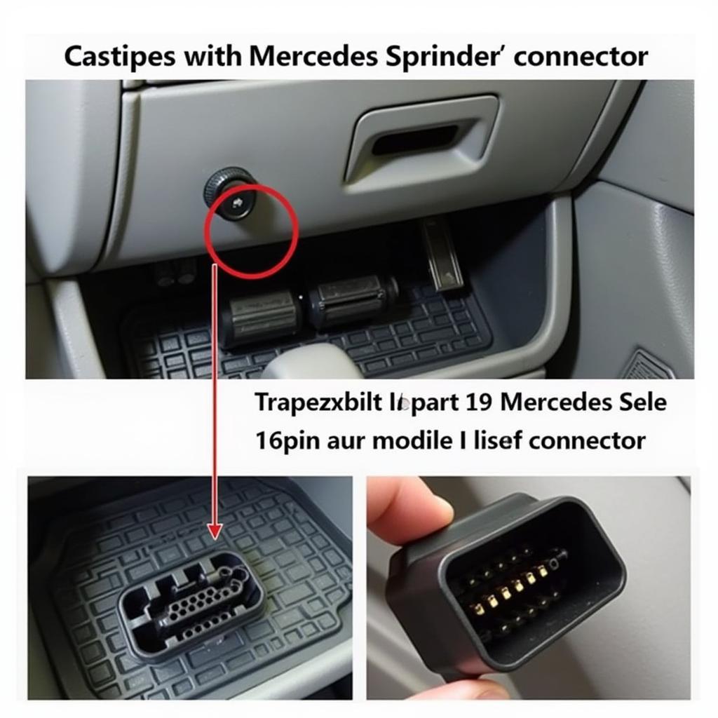 Mercedes Sprinter Diagnostic Port Location Under Dashboard