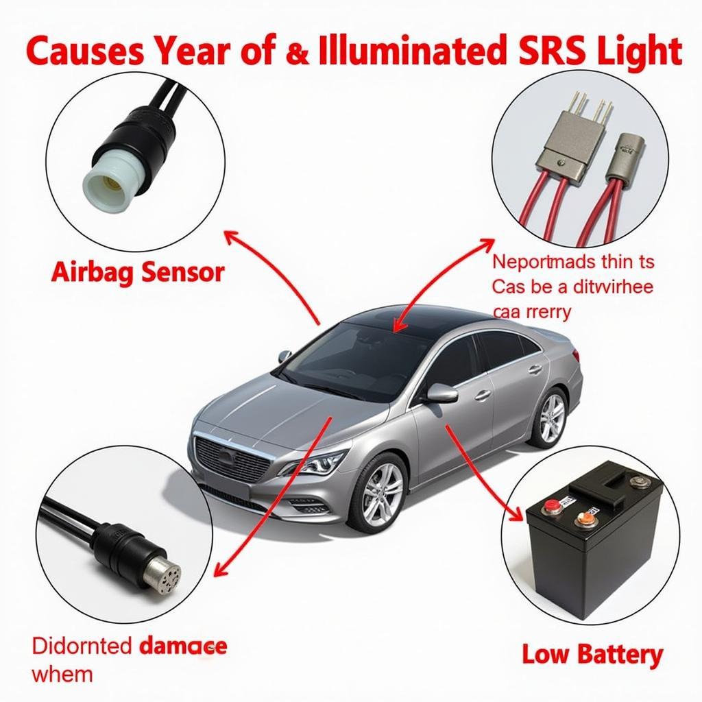 Mercedes SRS Light Common Causes