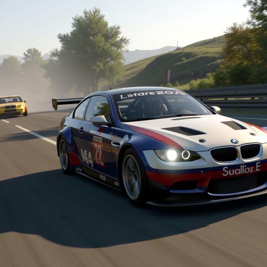 NFS Most Wanted BMW M3 GTR In-Game