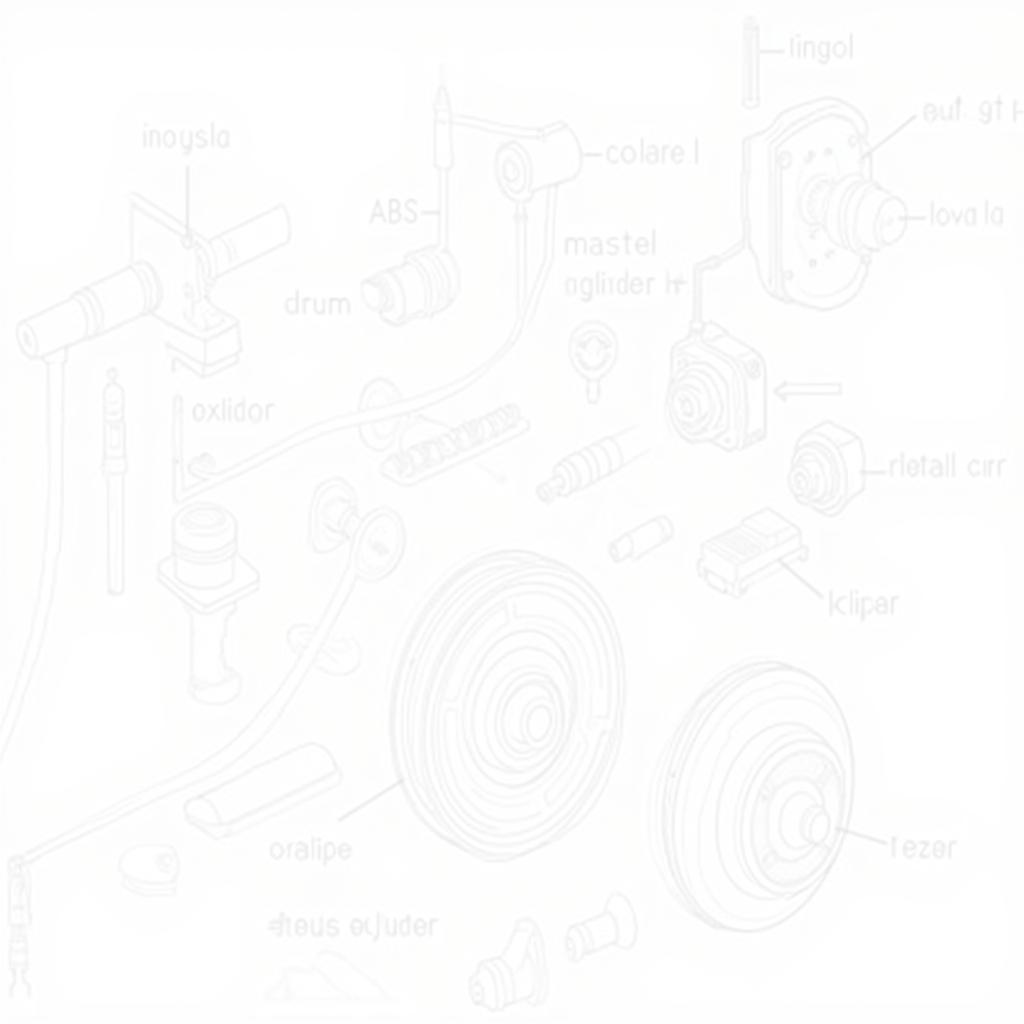 Nissan Brake System Diagram