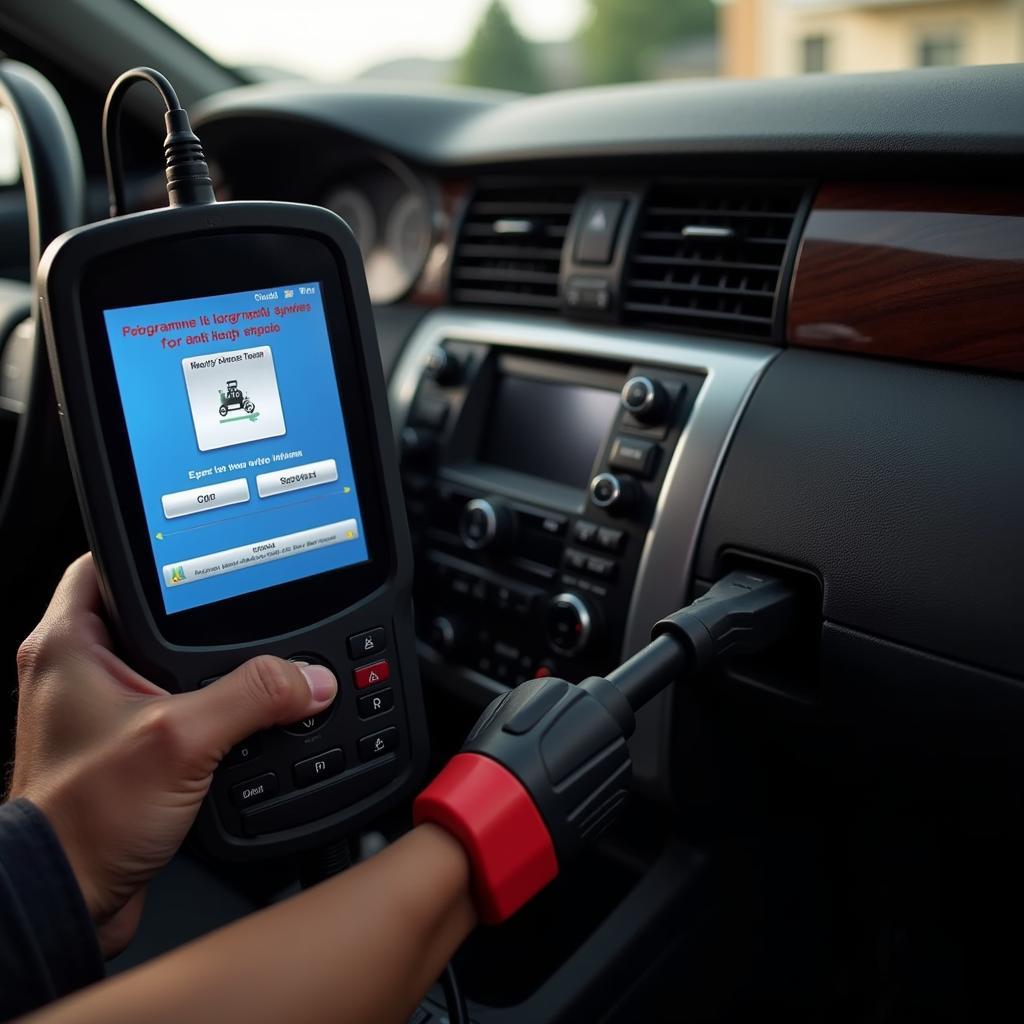 Using an OBD2 Scanner to Reprogram a 2012 Chevy Impala Radio