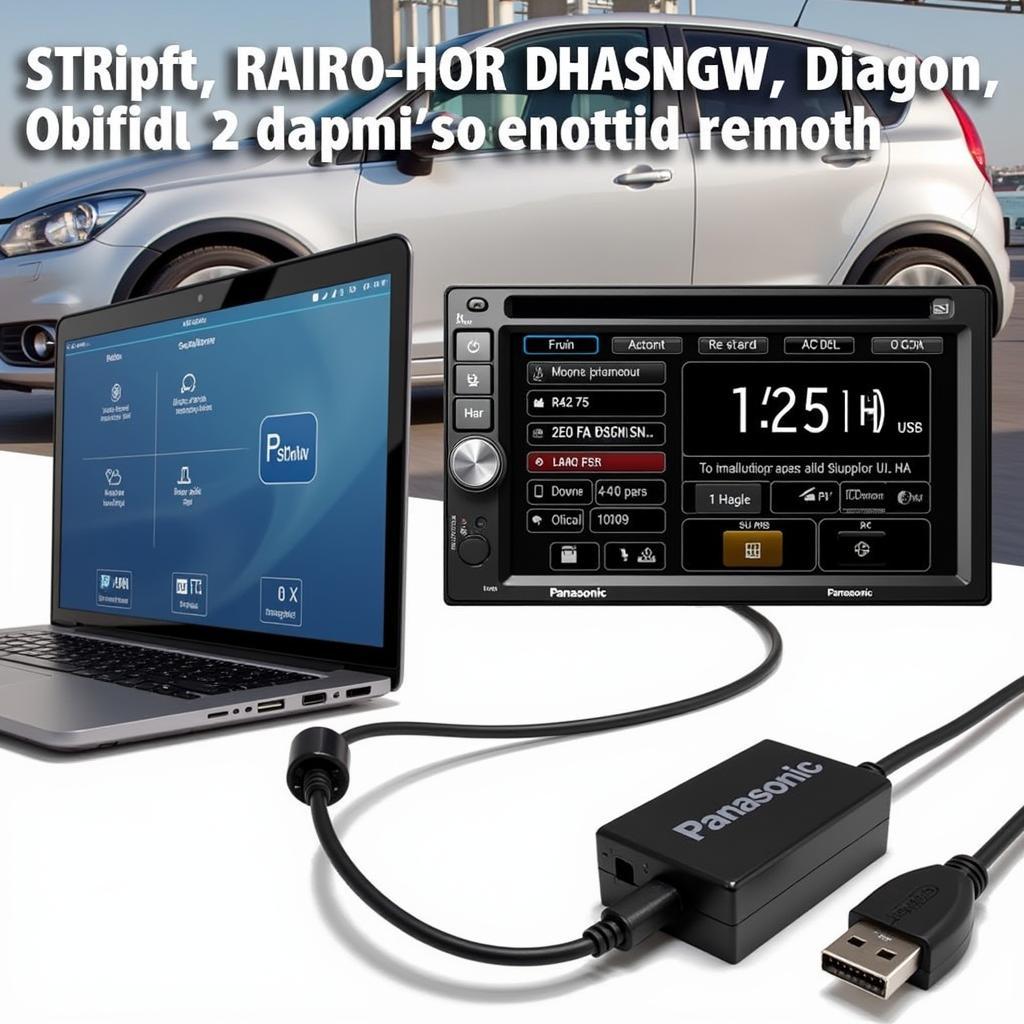 Remote Diagnostics for Panasonic Car Radio Bluetooth