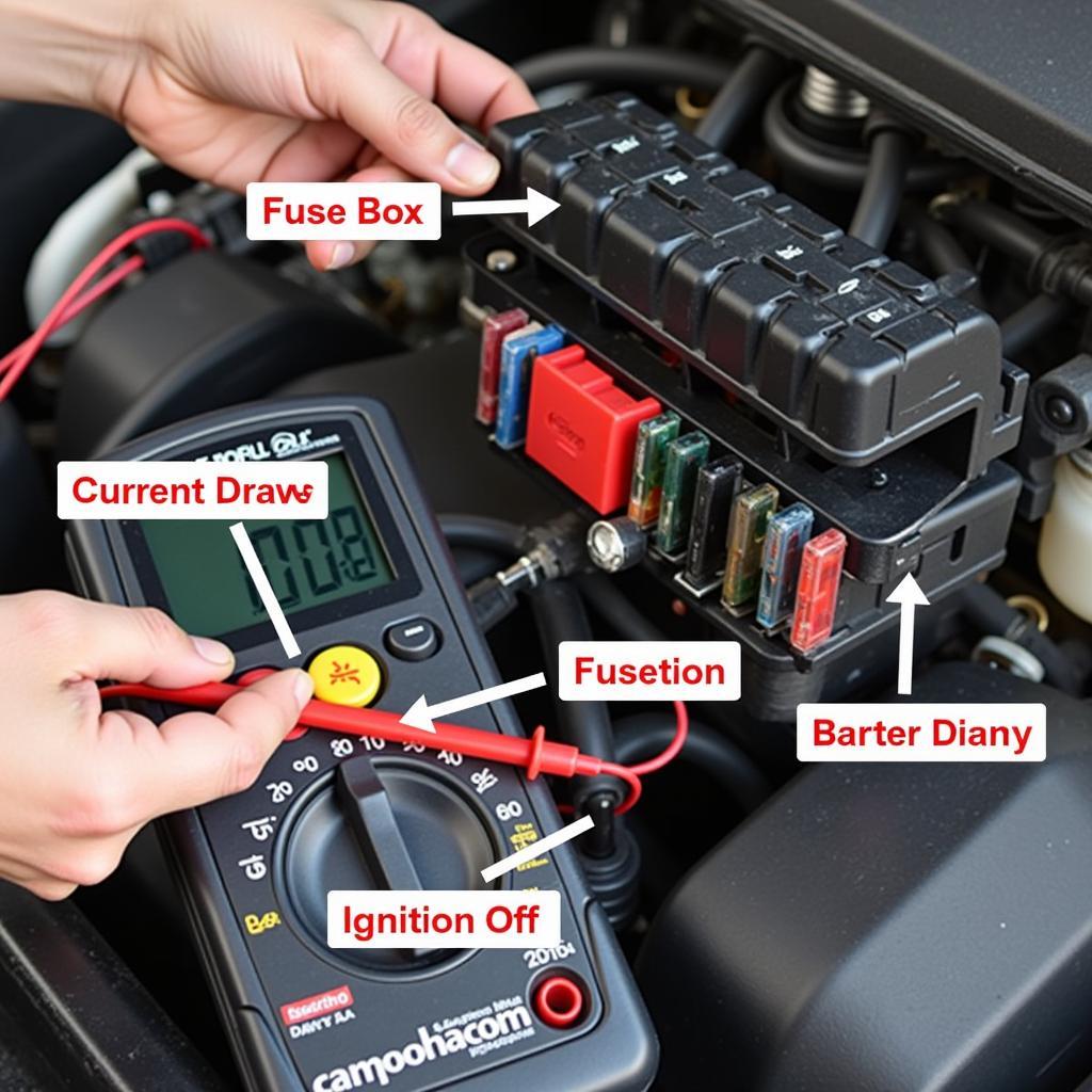 Parasitic Battery Drain Example