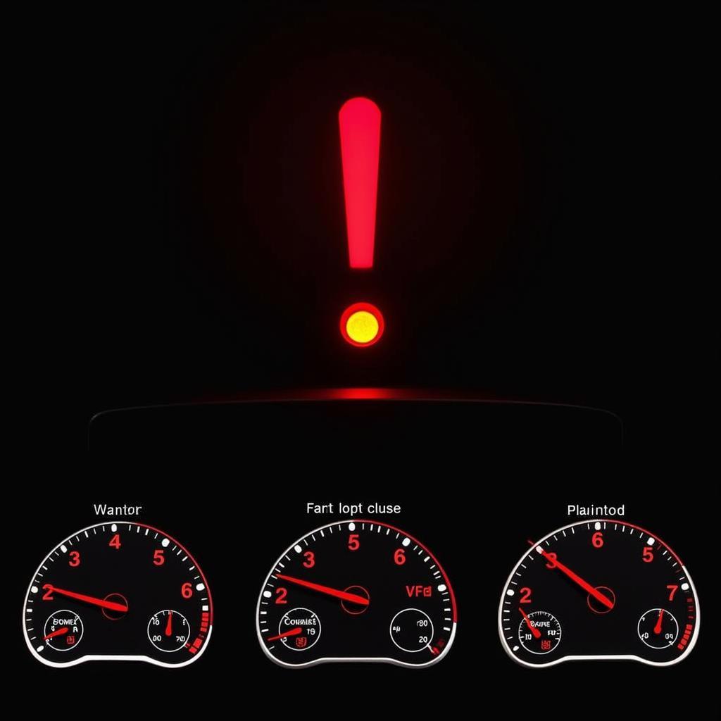 Park Brake Warning Light on Dashboard