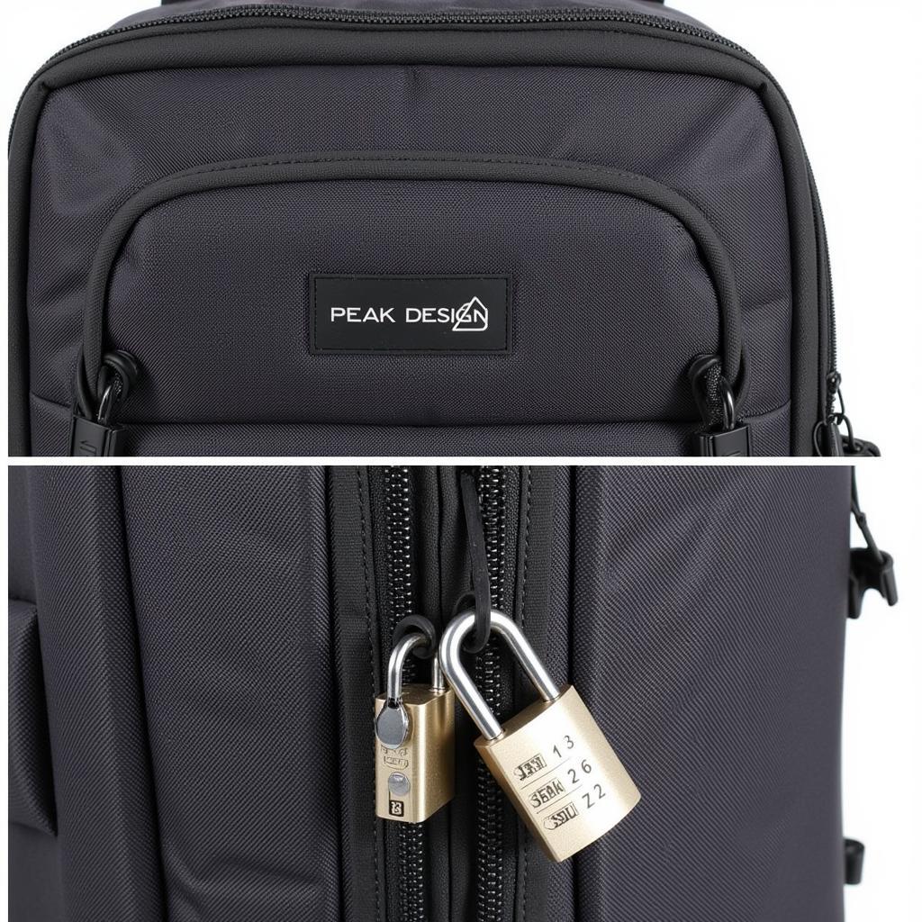 Peak Design Backpack with Lockable Zippers