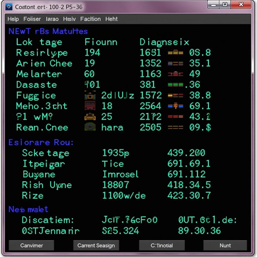 Porsche 996 Diagnostic Software Interface