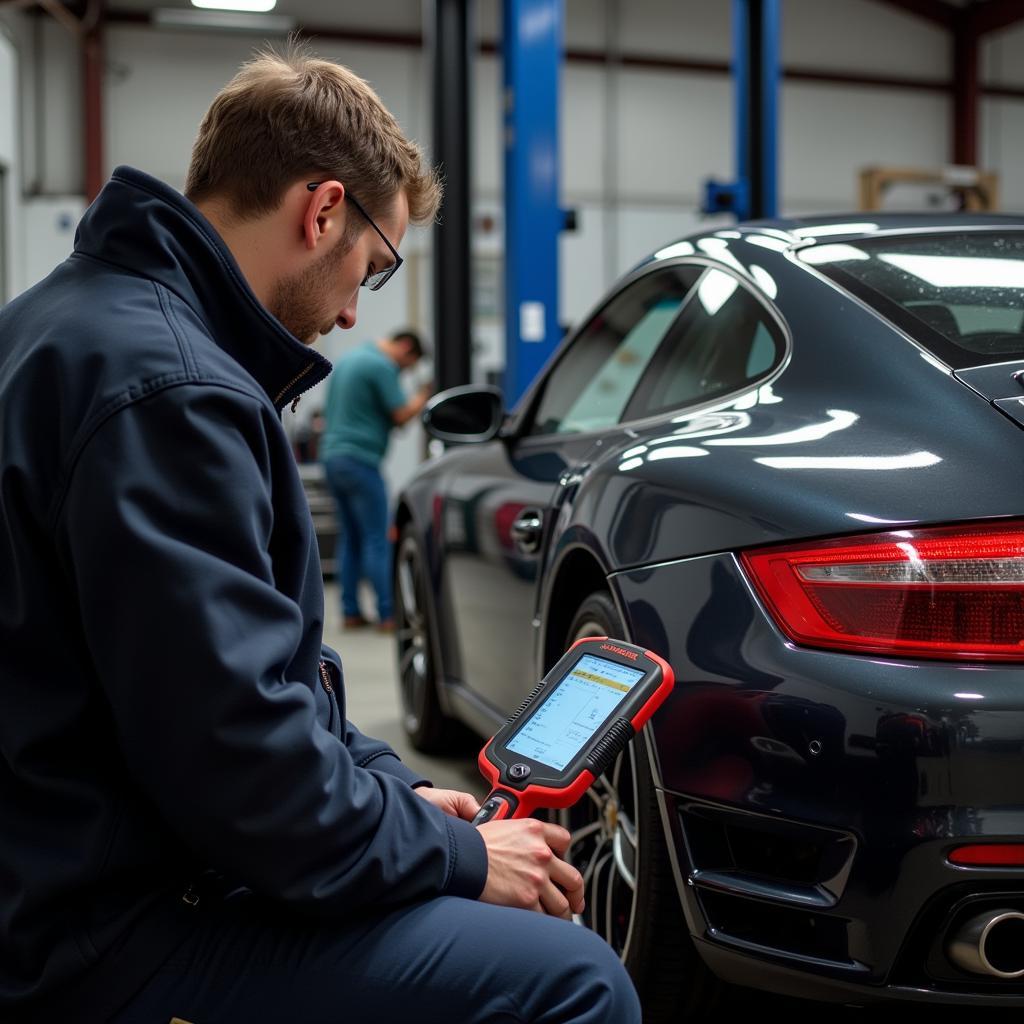 Porsche Being Diagnosed with Durametric