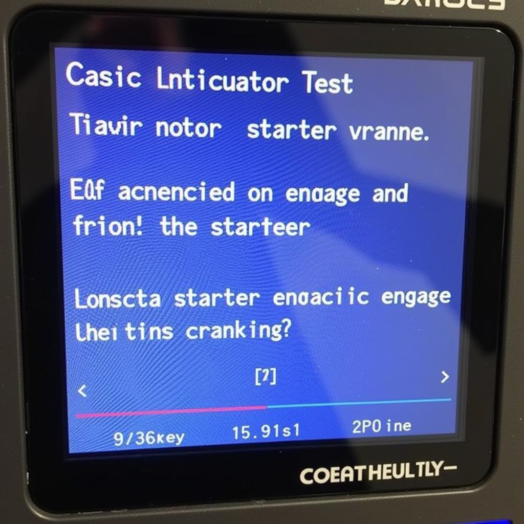 Porsche Diagnostic Machine Actuator Test