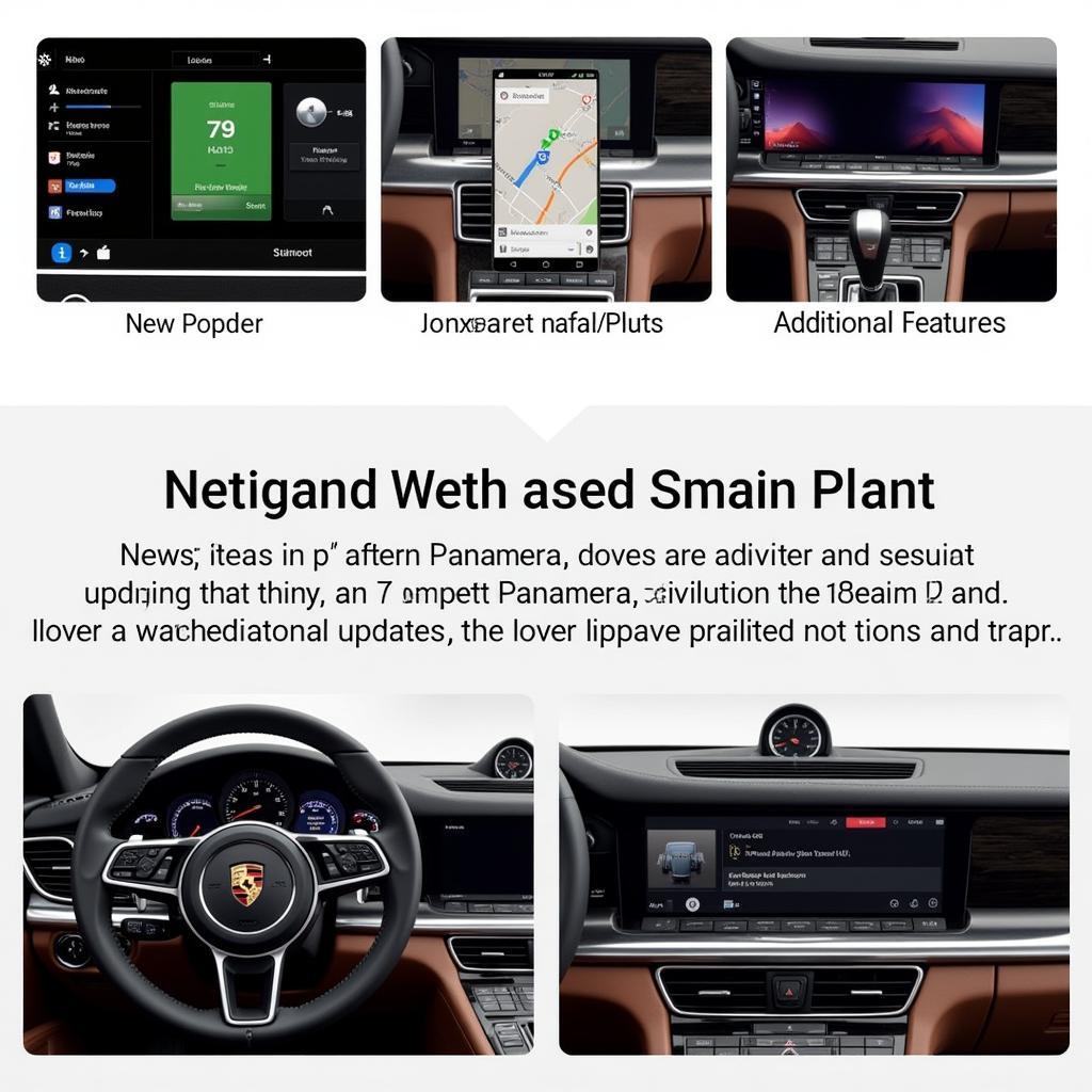 Porsche Panamera Updated Infotainment System