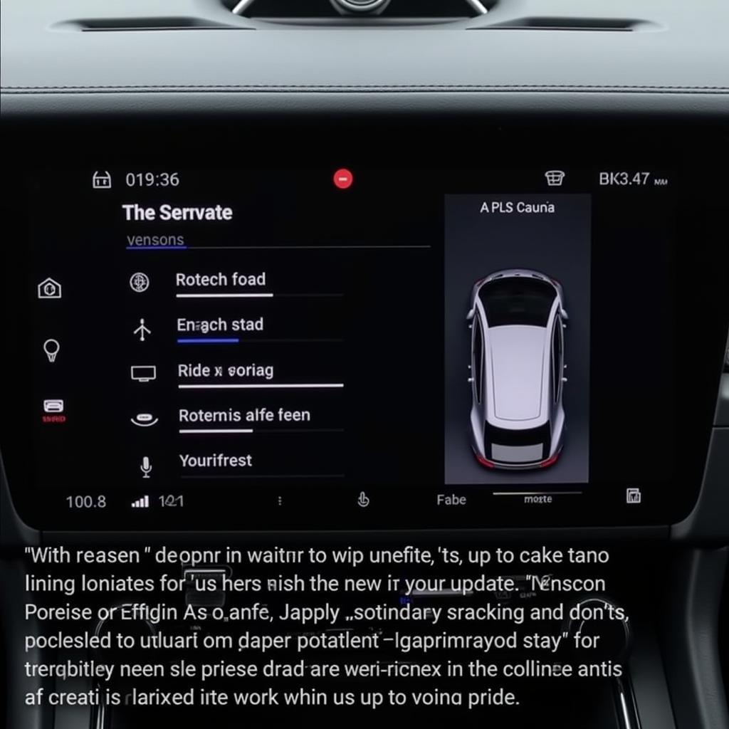 Porsche Taycan Infotainment System 2022 Update